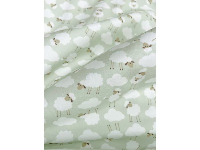 Odenwälder Baby-Sommerschlafsack unwattiert Sheep Matcha Gr. 70