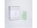 Mandatus Kerze Baby Peace Candle Hand, Grün