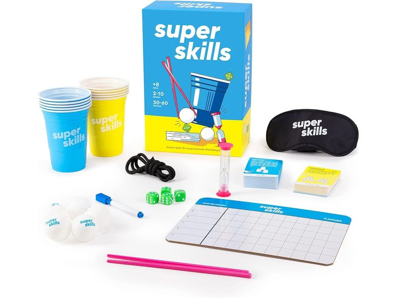 THE WORLD GAME Partyspiel Super Skills -DE-