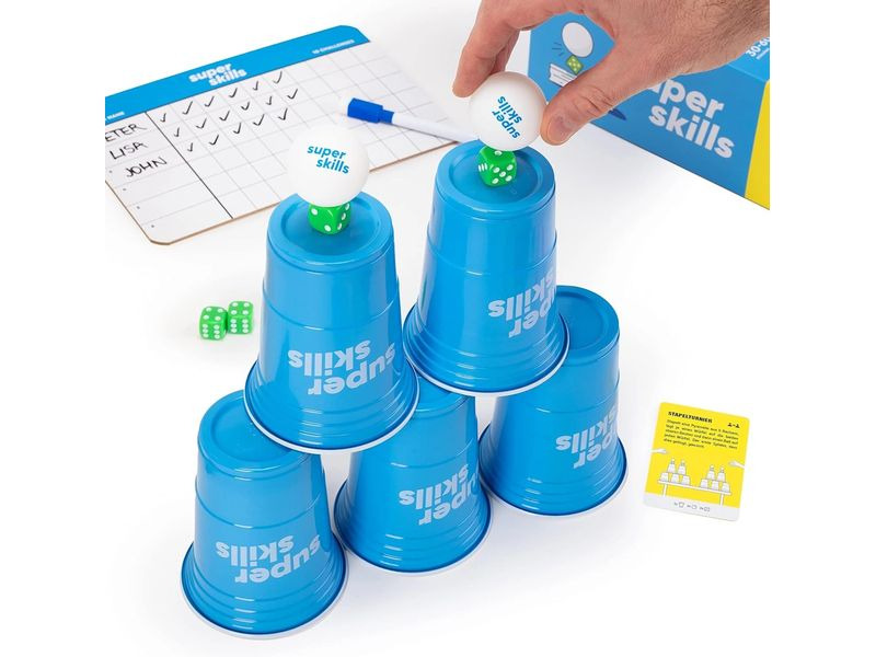 THE WORLD GAME Partyspiel Super Skills -DE-