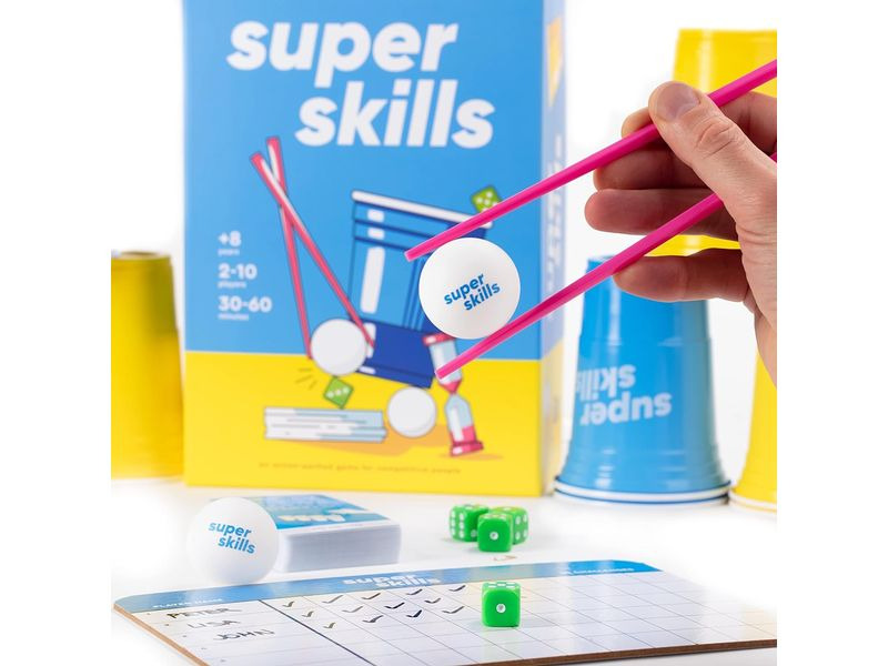 THE WORLD GAME Partyspiel Super Skills -DE-