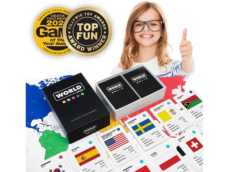 THE WORLD GAME Kartenspiel The World Game -DE-