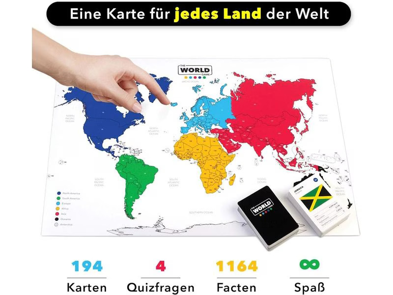 THE WORLD GAME Kartenspiel The World Game -DE-