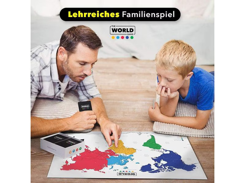 THE WORLD GAME Kartenspiel The World Game -DE-