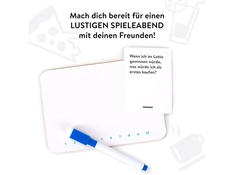 THE WORLD GAME Kartenspiel Kennst Du mich – Freunde -DE-