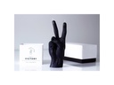 Mandatus Kerze Victory Candle Hand, Schwarz