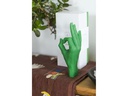 Mandatus Kerze OK Candle Hand, Grün