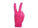 Mandatus Kerze Candle Hand Victory, Pink