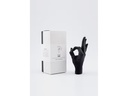 Mandatus Kerze Candle Hand OK, Schwarz