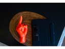 Mandatus Kerze Candle Hand F*ck you, Neonorange