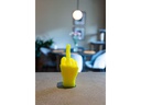 Mandatus Kerze Candle Hand F*ck you, Neongelb