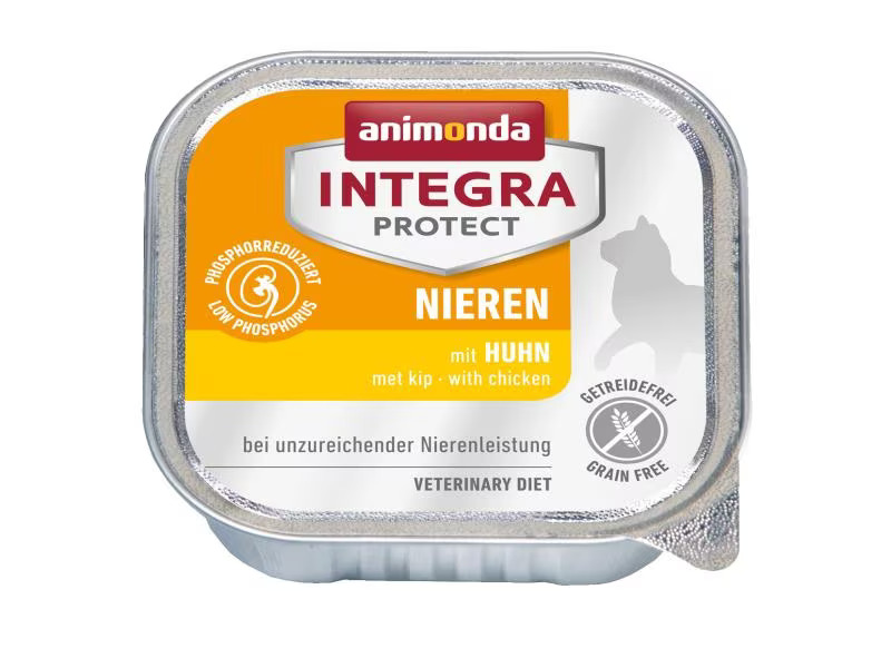 Animonda Integra Protect Nassfutter Integra Nieren, Huhn, 16 x 100 g