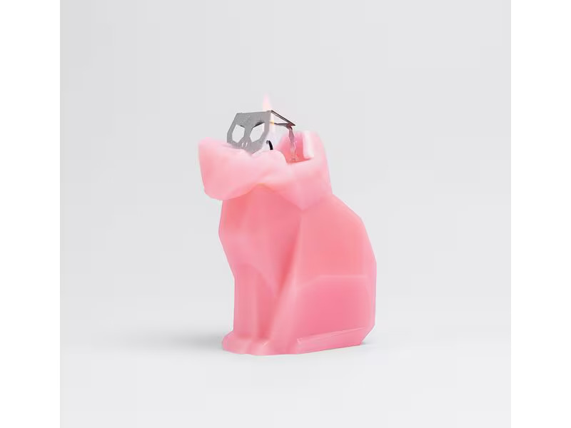 54Celsius Kerze PyroPet Cat Kisa 54Celsius, Rosa