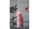 54Celsius Kerze PyroPet Cat Kisa 54Celsius, Rosa