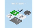 4smarts Magnetisches SSD-Gehäuse Kickstand MagSafe-kompatibel grau