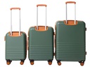 KOOR Reisekofferset Explorer, 3-teilig, Grün