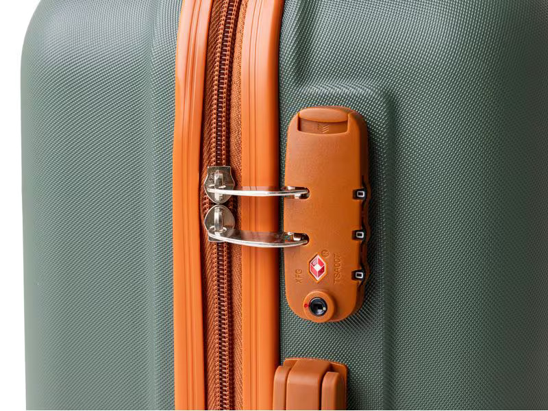 KOOR Reisekofferset Explorer, 3-teilig, Grün