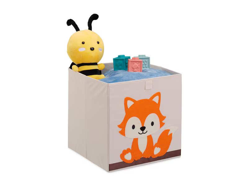 relaxdays Spielzeugbox Fuchs