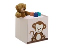 relaxdays Spielzeugbox Affe