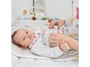 relaxdays Organizer Windel Caddy Filz Grau
