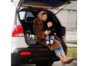 relaxdays Organizer Windel Caddy Filz Anthrazit