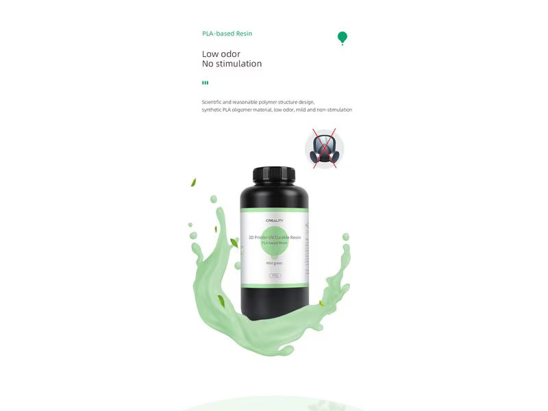 Creality Resin Plus 500 g, Perlweiss