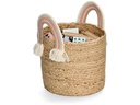 Zeller Present Spielzeugkorb Rainbow Natur Seegras 30 x 30 cm