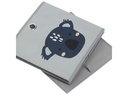 Zeller Present Spielzeugbox Koala Grau 28 x 28 x 28 cm