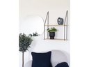 House Nordic Blumentopf Fulda 2 Stück, Schwarz