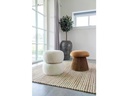House Nordic Pouf Hampton Goldbraun