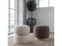 House Nordic Pouf Belfort Braun