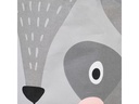 relaxdays Spielzeugkorb gross Waschbär