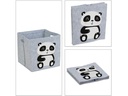 relaxdays Spielzeugkorb Panda