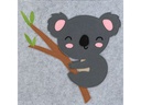relaxdays Spielzeugkorb Koala