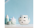 relaxdays Spielzeugkorb Filz Katze