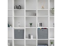 relaxdays Aufbewahrungsbox 4er Set Grau
