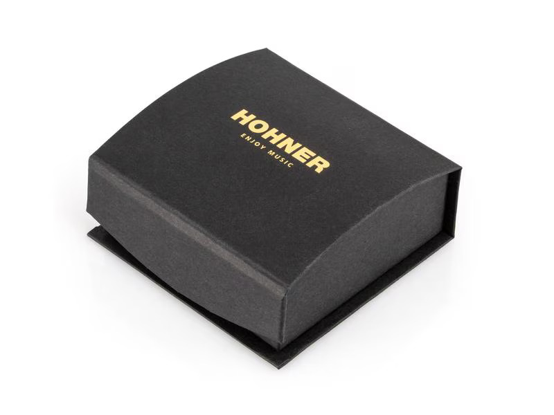 Hohner Mundharmonika Miniature Little Gold Halskette – C-Dur