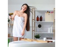 relaxdays Aufbewahrungsbox 4er Set Creme