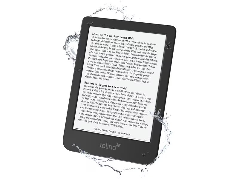 Tolino E-Book Reader Tolino shine color
