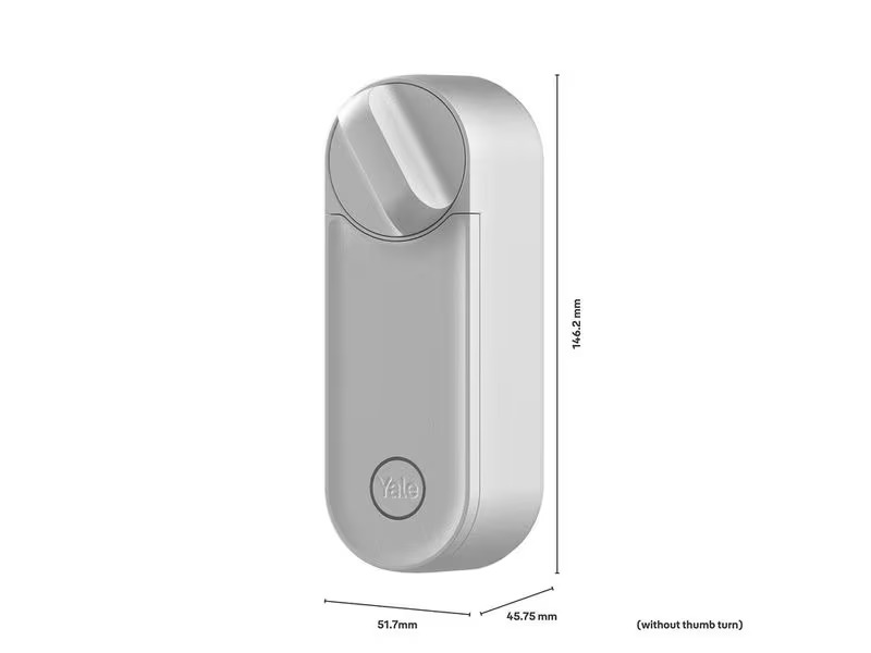 Yale Schloss Linus L2 Smart Lock, Silber