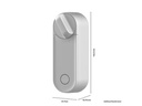Yale Schloss Linus L2 Smart Lock, Silber