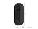 Yale Schloss Linus L2 Smart Lock Kit. CH+EU-Zylinder, Schwarz