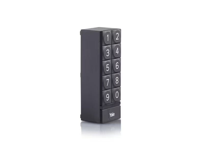 Yale Schloss Linus L2 Smart Lock Kit. CH+EU-Zylinder, Schwarz