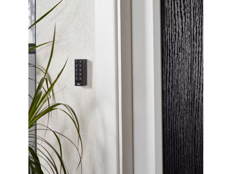 Yale Schloss Linus L2 Smart Lock Kit. CH+EU-Zylinder, Schwarz