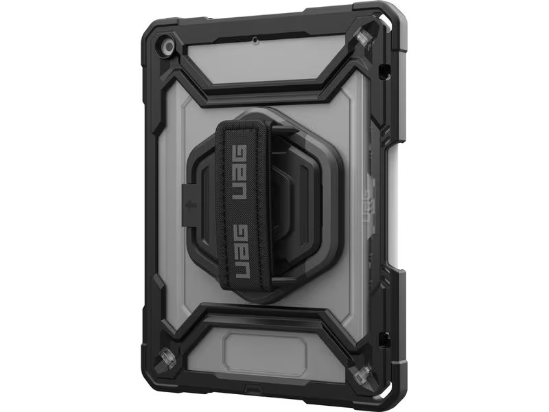 UAG Tablet Back Cover Plasma iPad (7/8/9th Gen.) Ice/Black
