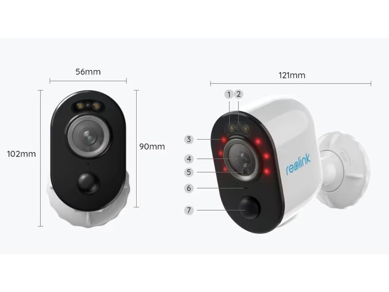 Reolink Netzwerkkamera Argus B330 2K