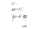 Metabo Winkelschleifer W 18 L 9-125, Ø 125 mm, Kit