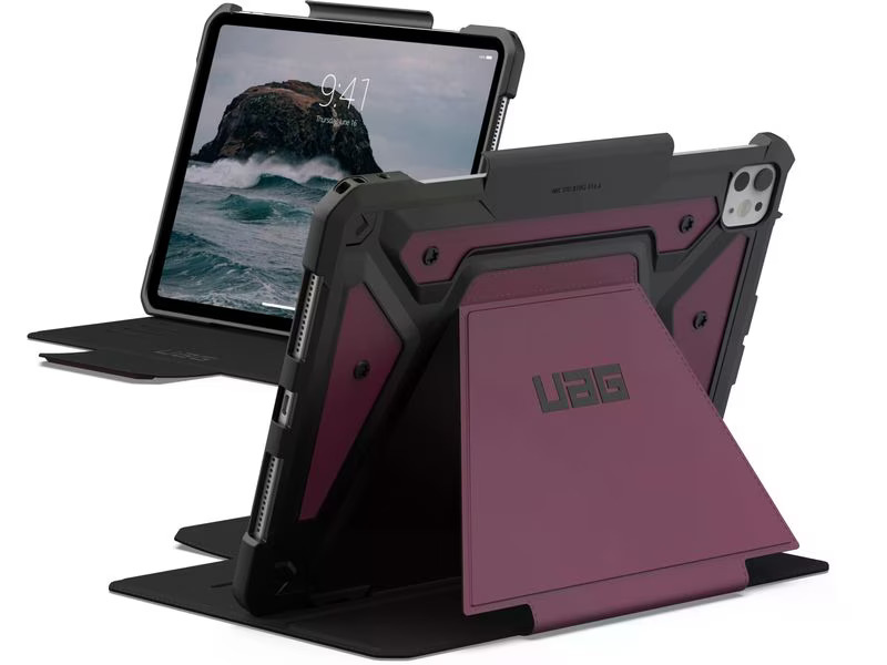 UAG Tablet Book Cover Metropolis SE iPad Pro 2024 11 Bordeaux