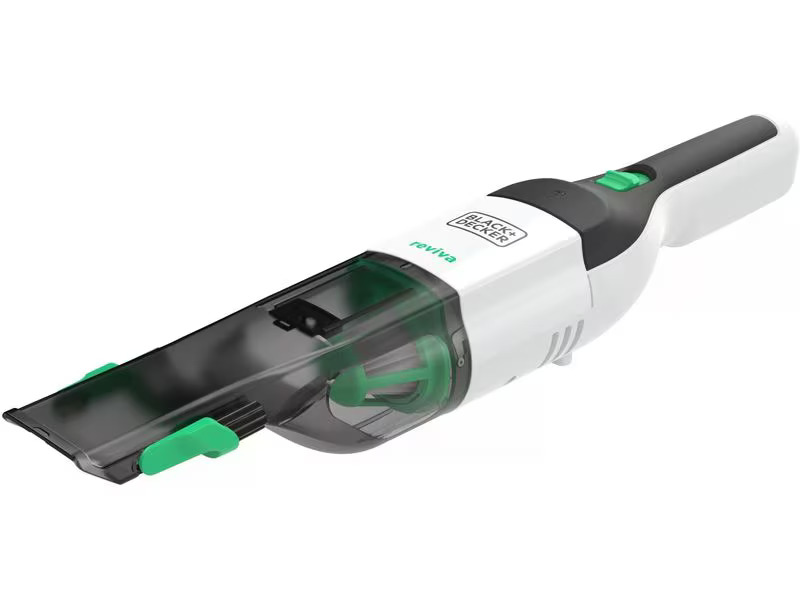 BLACK+DECKER Akku-Handsauger REVHV8C-QW Schwarz/Weiss