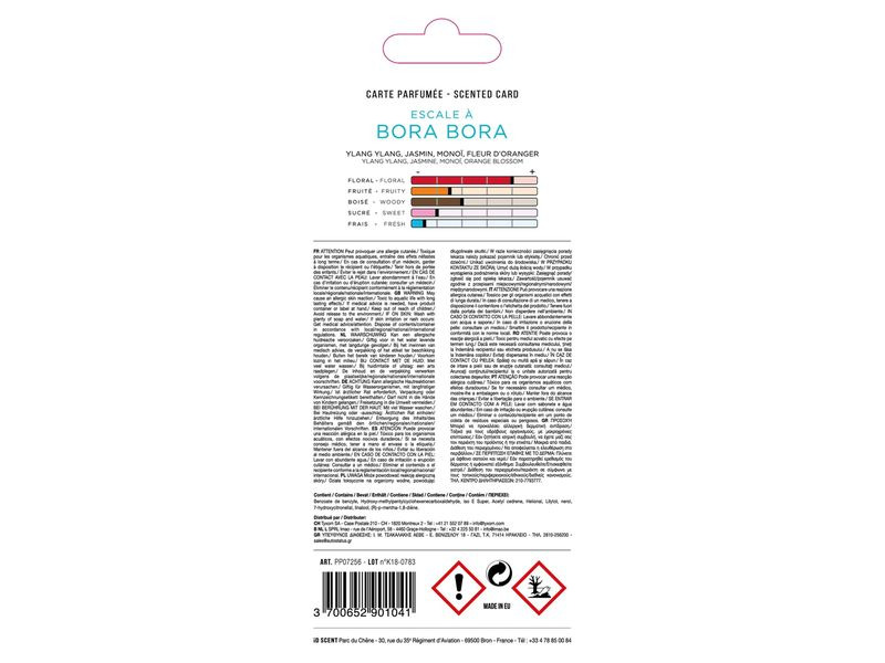 imao Parfums Escale à Bora Bora
